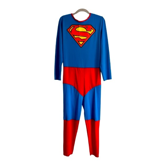 Vintage DC Comics Superman Halloween Costume 1993 Unisex Medium One Piece - Picture 1 of 4